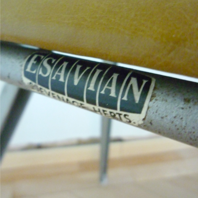 Esavian Logo on Vintage Esavian Chairs